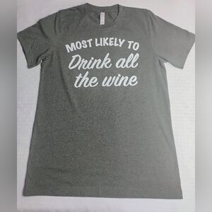 Bella Canvas Wine T Shirt